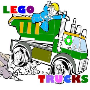 poster of Lego Trucks Coloring game