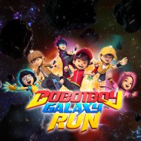 ملصق اللعبة Boboiboy Galaxy Run