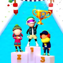 poster of Fun Race On Ice game