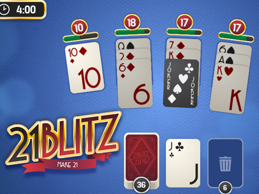poster of Play 21 Blitz Game Online 2024 game