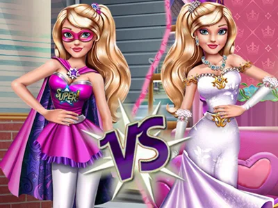 poster of Play Superhero Vs Princess Game Online 2024 game