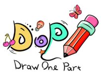 ملصق اللعبة DOP Draw One Part