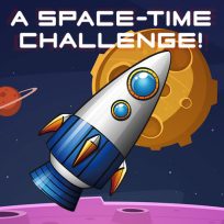 ملصق اللعبة A Space Time Challenge