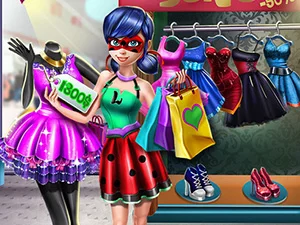 poster of Play Dotted Girl Realife Shopping Game Online 2024 game