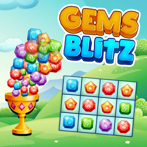 poster of Play Gems Blitz Game Online 2024 game