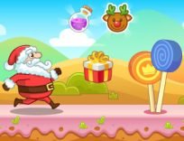 ملصق اللعبة Christmas Santa Claus Rush