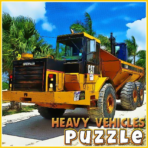 poster of Play Heavy Vehicles Puzzle Game Online 2024 game