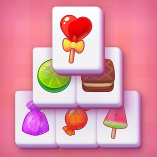 ملصق اللعبة Solitaire Mahjong Candy