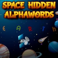 ملصق اللعبة Space Hidden Alphawords