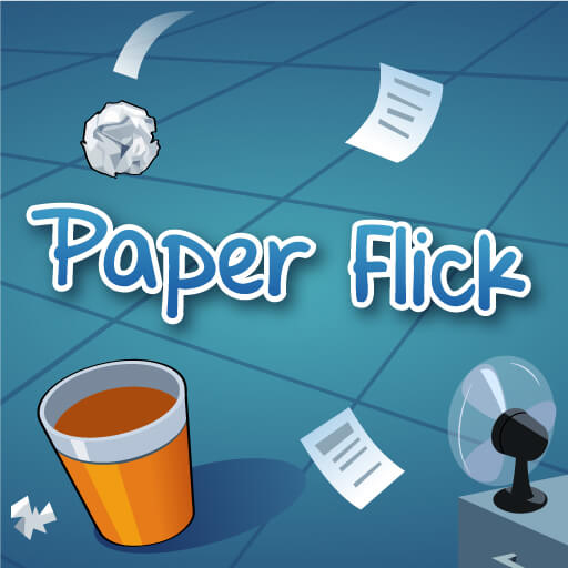 poster of Play Paper Flick Game Online 2024 game