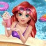 poster of Mermaid Princess Pool Time game