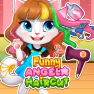 poster of Funny Angela Haircut game