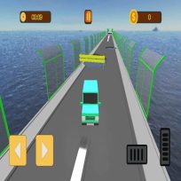 ملصق اللعبة Broken Bridge Ultimate Car Racing Game 3D