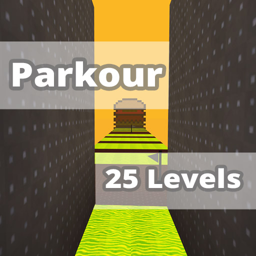 poster of Play KOGAMA Parkour 25 Levels Game Online 2024 game