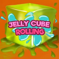 ملصق اللعبة Jelly Cube Rolling