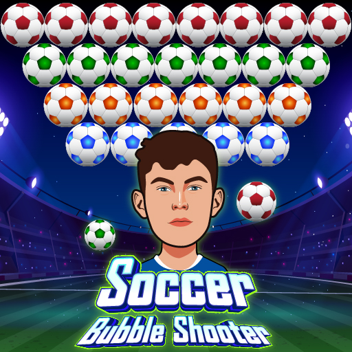 poster of Play Soccer Bubble Shooter Game Online 2024 game