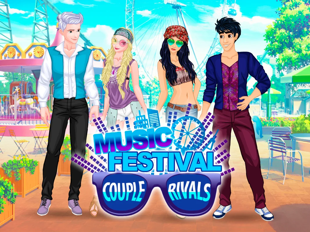 poster of Play Music Festival Couples Rivals Game Online 2024 game
