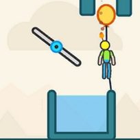 ملصق اللعبة Help Stickman Burn