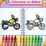 poster of Cute Bike Coloring Book game