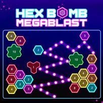 ملصق اللعبة Hex bomb Megablast