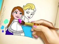 ملصق اللعبة Ice Kingdom Coloring Book