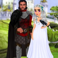 ملصق اللعبة Dragon Queen Wedding Dress