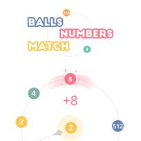 ملصق اللعبة Balls Numbers Match !