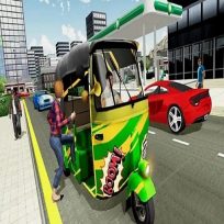 poster of Indian Tricycle Rickshaw Simulator game