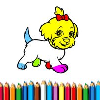 ملصق اللعبة BTS Doggy Coloring Book