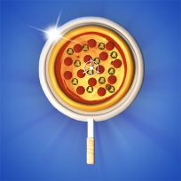 poster of I Like Pizza game