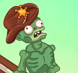 poster of Play Cowboy Zombie Game Online 2024 game