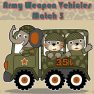 poster of Army Weapon Vehicles Match 3 game