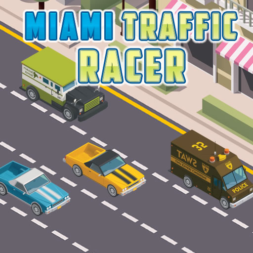 poster of Play Miami Traffic Racer Game Online 2024 game