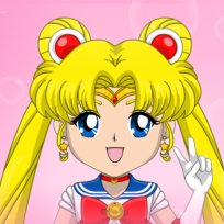 ملصق اللعبة Sailor Scouts Avatar Maker