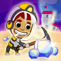 ملصق اللعبة Idle Miner Space Rush