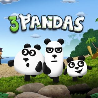 ملصق اللعبة 3 Pandas HTML5