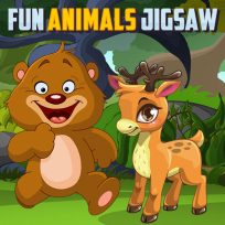 ملصق اللعبة Fun Animals Jigsaw