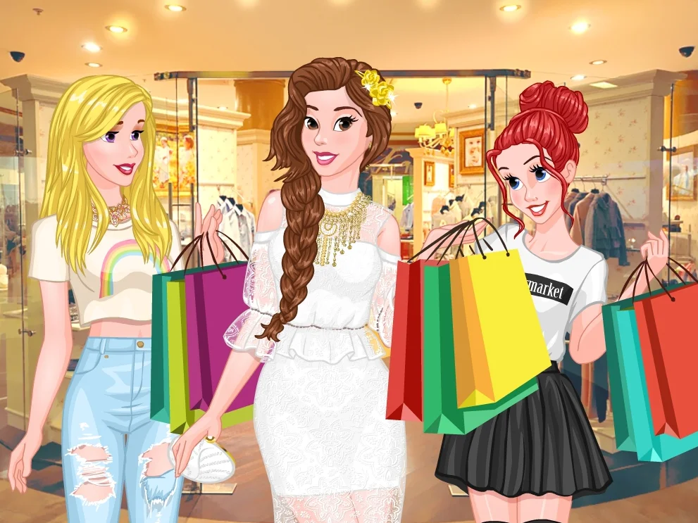 poster of Play Princess Trendy Shopaholic Game Online 2024 game