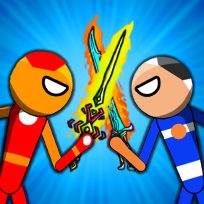 poster of Stick Warrior Hero Battle game