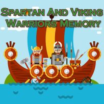 ملصق اللعبة Spartan And Viking Warriors Memory