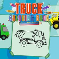 ملصق اللعبة Truck Coloring Book