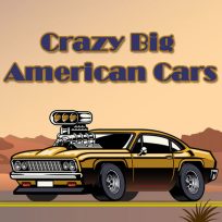 ملصق اللعبة Crazy Big American Cars Memory