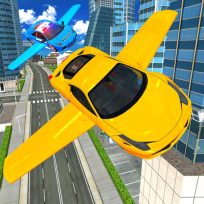 ملصق اللعبة Flying Car Simulator 3d