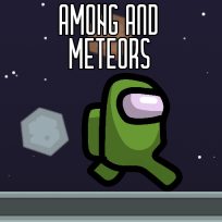 ملصق اللعبة Among and meteors