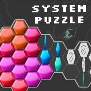 ملصق اللعبة System Puzzle