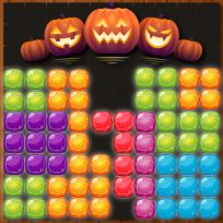 ملصق اللعبة Candy Puzzle Blocks Halloween