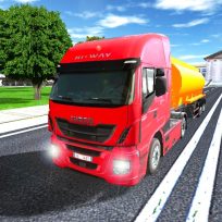 poster of City Driving Truck Simulator 3D game