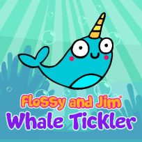 ملصق اللعبة Flossy & Jim Whale Tickler