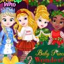 poster of Baby Princesses Wonderful Christmas game