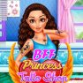 poster of Bff Princess Tatoo Shop game